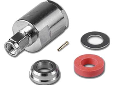 Разъем SMA-male на 5D-FB (прижимной, гайка)