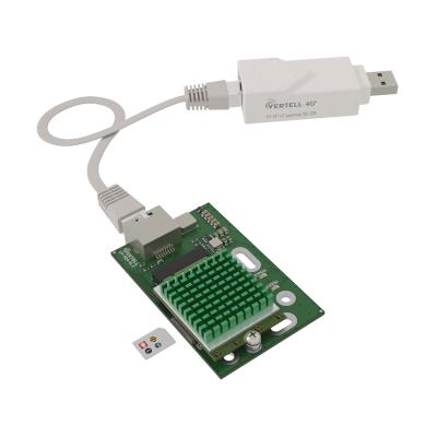 Встраиваемый модем VERTELL Cat.16 на базе Fibocom L860-GL с VT-AD4-M2 и VT-UP v.2