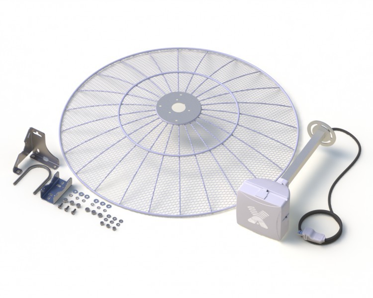 Детальное изображение товара "Антенна Антэкс VIKA-21 MIMO BOX параболическая с гермобоксом 18-21,5 дБ" из каталога оборудования Антенна76