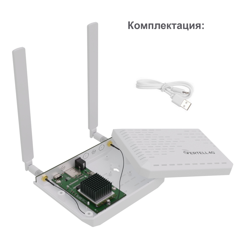 Детальное изображение товара "Модем Vertell M.2 VT-STATION-M.2 Cat. 4" из каталога оборудования Антенна76