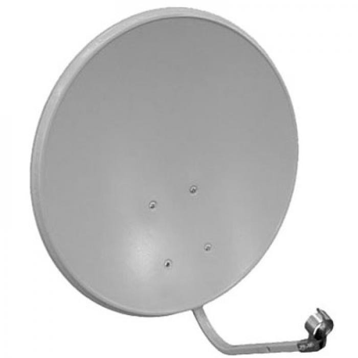 Детальное изображение товара "Спутниковая антенна (тарелка) D60 Супрал СТВ-0,6ДФ-1,2 0,55 облегченная с кронштейном СКН 605" из каталога оборудования Антенна76
