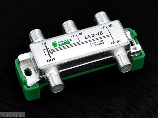 Детальное изображение товара "Ответвитель LANS LA3-16" из каталога оборудования Антенна76