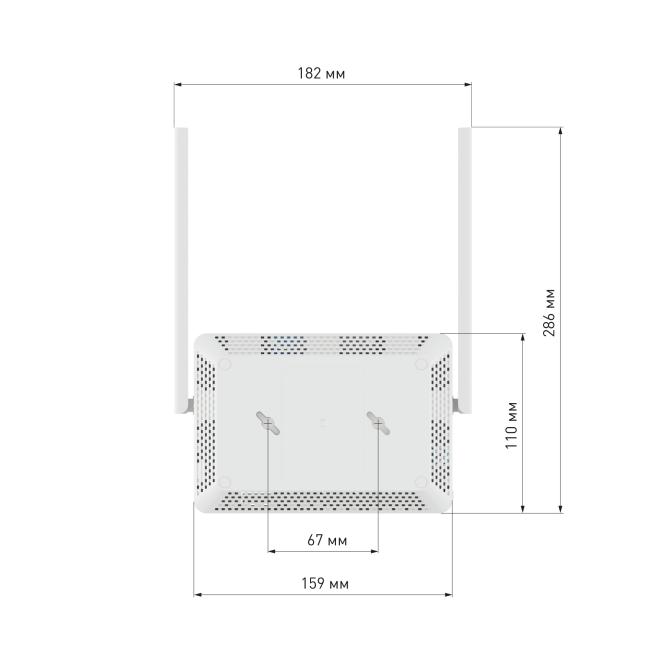 Детальное изображение товара "WI-FI роутер Netcraze Air (NC-1613)" из каталога оборудования Антенна76