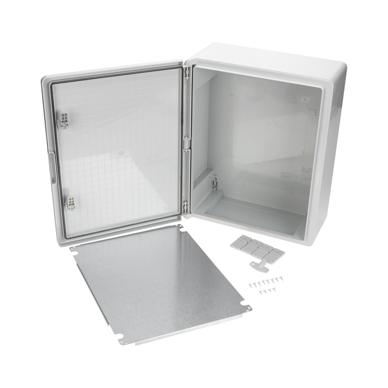 Детальное изображение товара "Корпус пластиковый REXANT ЩМПп 500х350х190мм с монтажной панелью, АБС, УХЛ1, IP65" из каталога оборудования Антенна76