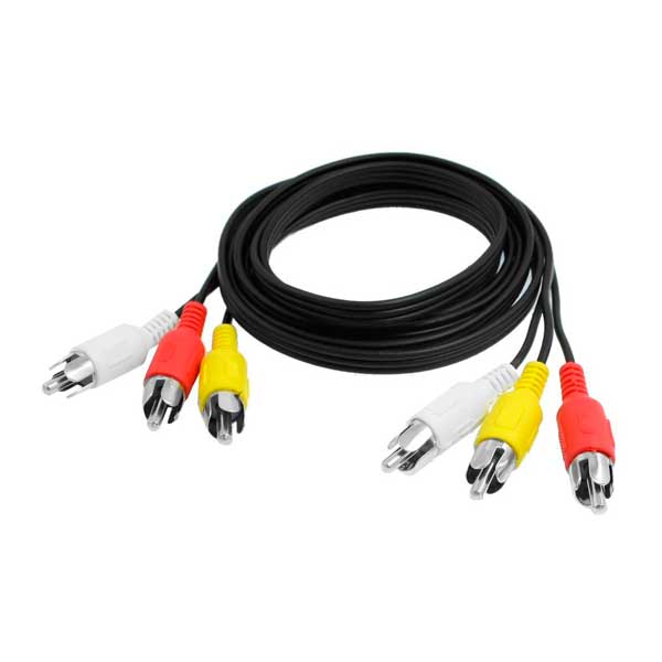 Детальное изображение товара "Шнур 3RCA - 3RCA" из каталога оборудования Антенна76