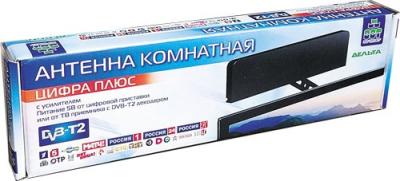 ТВ антенна Дельта ЦИФРА ПЛЮС активная комнатная