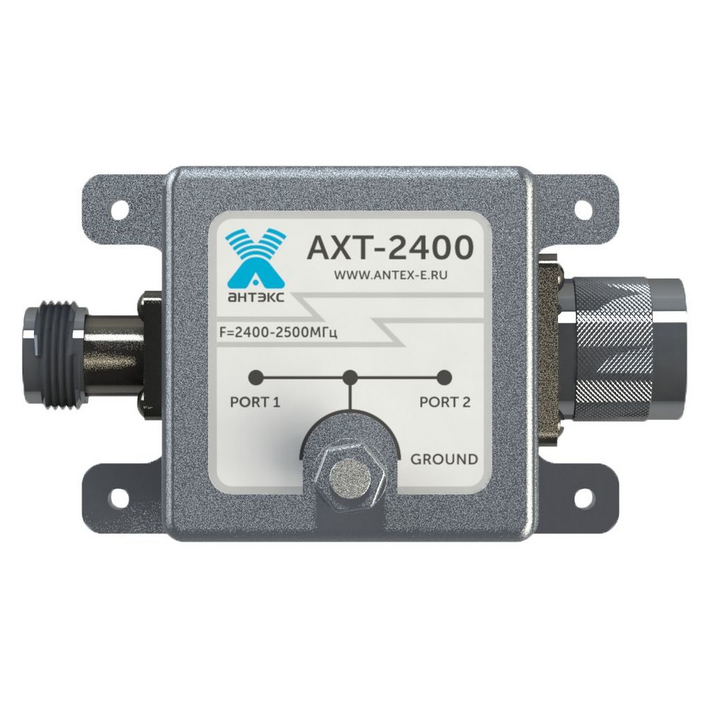 Детальное изображение товара "Грозозащита Антэкс AXT-2400-N (2400-2500 МГц)" из каталога оборудования Антенна76
