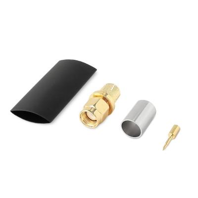 Разъем SMA-male на 5D-FB (под обжим)