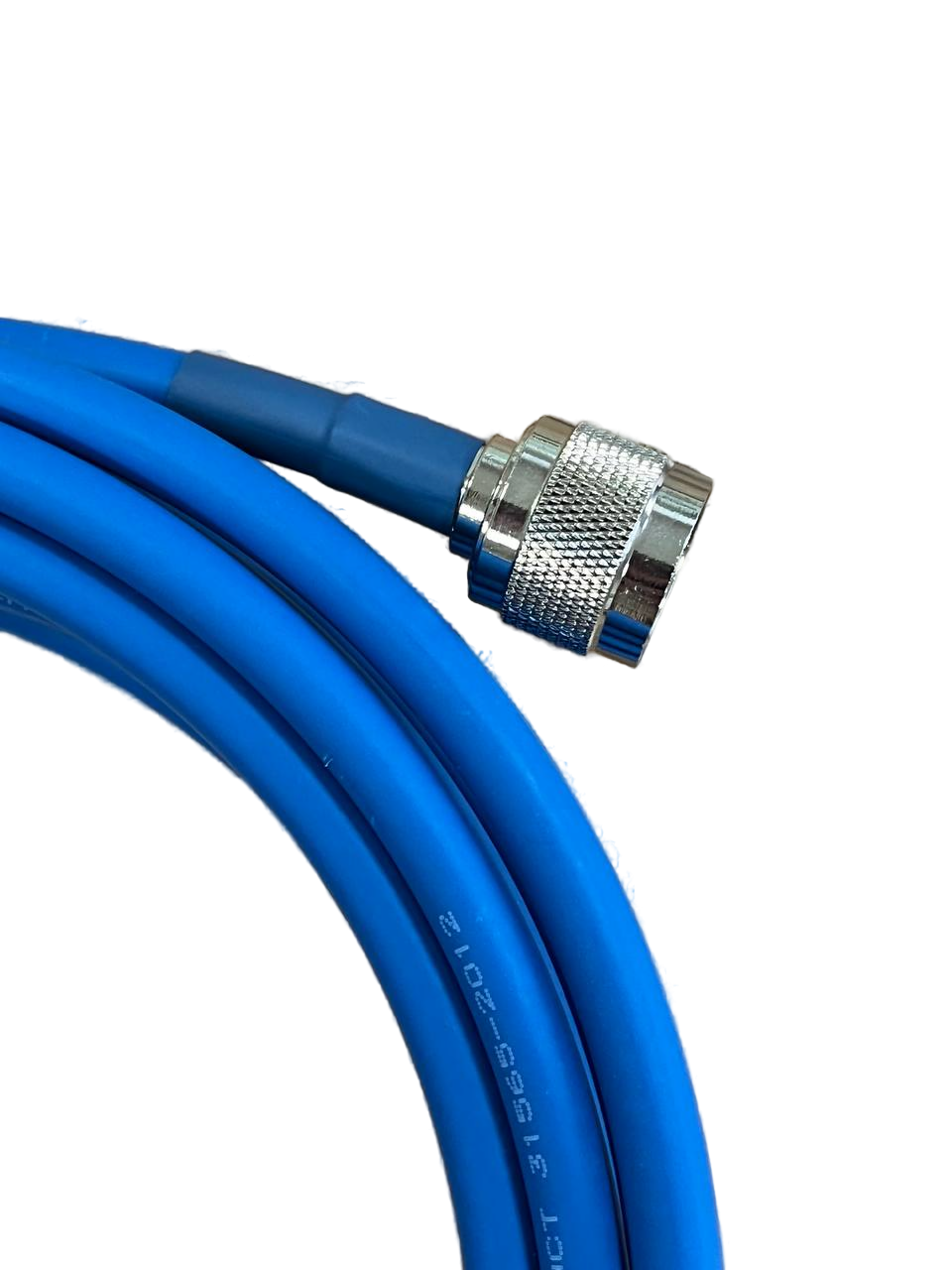 Детальное изображение товара "Сборка N-male - SMA-male, 5D-FB синий Cu" из каталога оборудования Антенна76