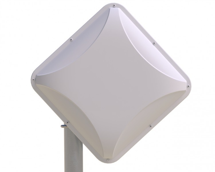 Детальное изображение товара "Антенна Антэкс AX-2014PF MIMO 2x2 панельная 14 дБ" из каталога оборудования Антенна76