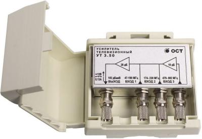 Усилитель мачтовый Дельта УТМ-3.50 с блоком питания