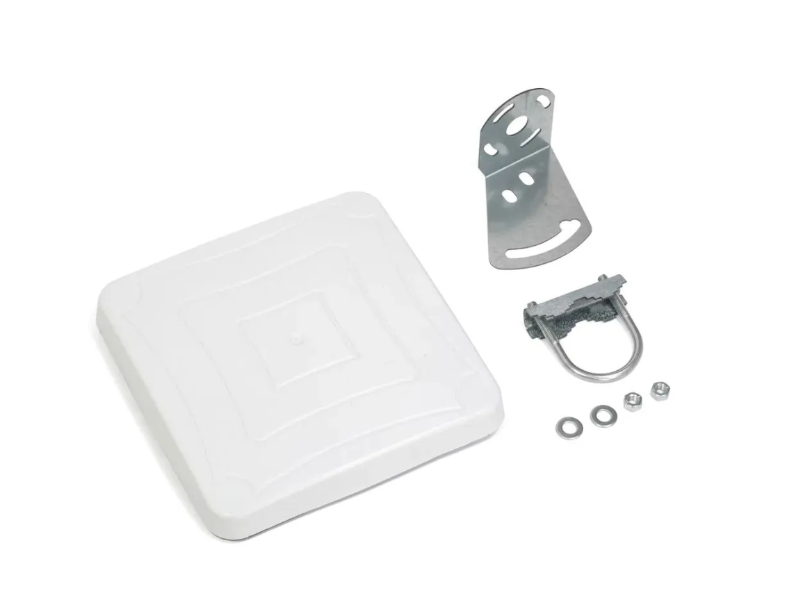 Детальное изображение товара "Антенна AP15 MIMO 1700-2700 Мгц панельная 15 Дб (2 разъема F-female)" из каталога оборудования Антенна76