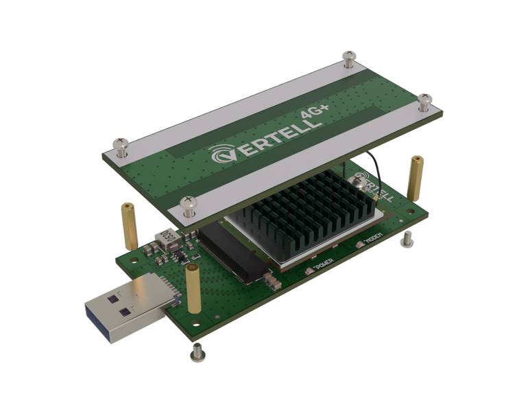 Детальное изображение товара "Модем VERTEL L850-GL Fibocom с антенной в сборе" из каталога оборудования Антенна76