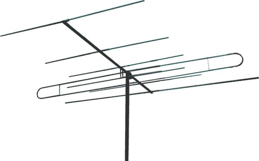 Детальное изображение товара "ТВ антенна Дельта АТКГ-2.1.1,5.1 пассивная уличная" из каталога оборудования Антенна76
