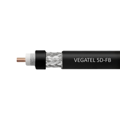 Кабель VEGATEL 5D-FB Cu (ГОСТ, черный)