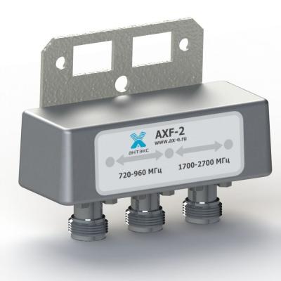 Частотный диплексер Антэкс AXF-2 для стандартов GSM900/GSM1800/2G/3G/4G/WIFI Частотный диплексер Антэкс AXF-2 для стандартов GSM900/GSM1800/2G/3G/4G/WIFI