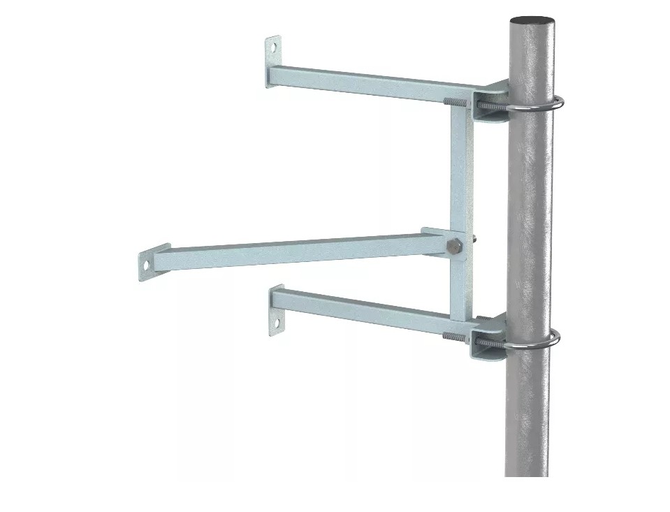 Детальное изображение товара "Кронштейн для мачты Антэкс KSUM-220M, 24 см, сталь, порошковая краска" из каталога оборудования Антенна76