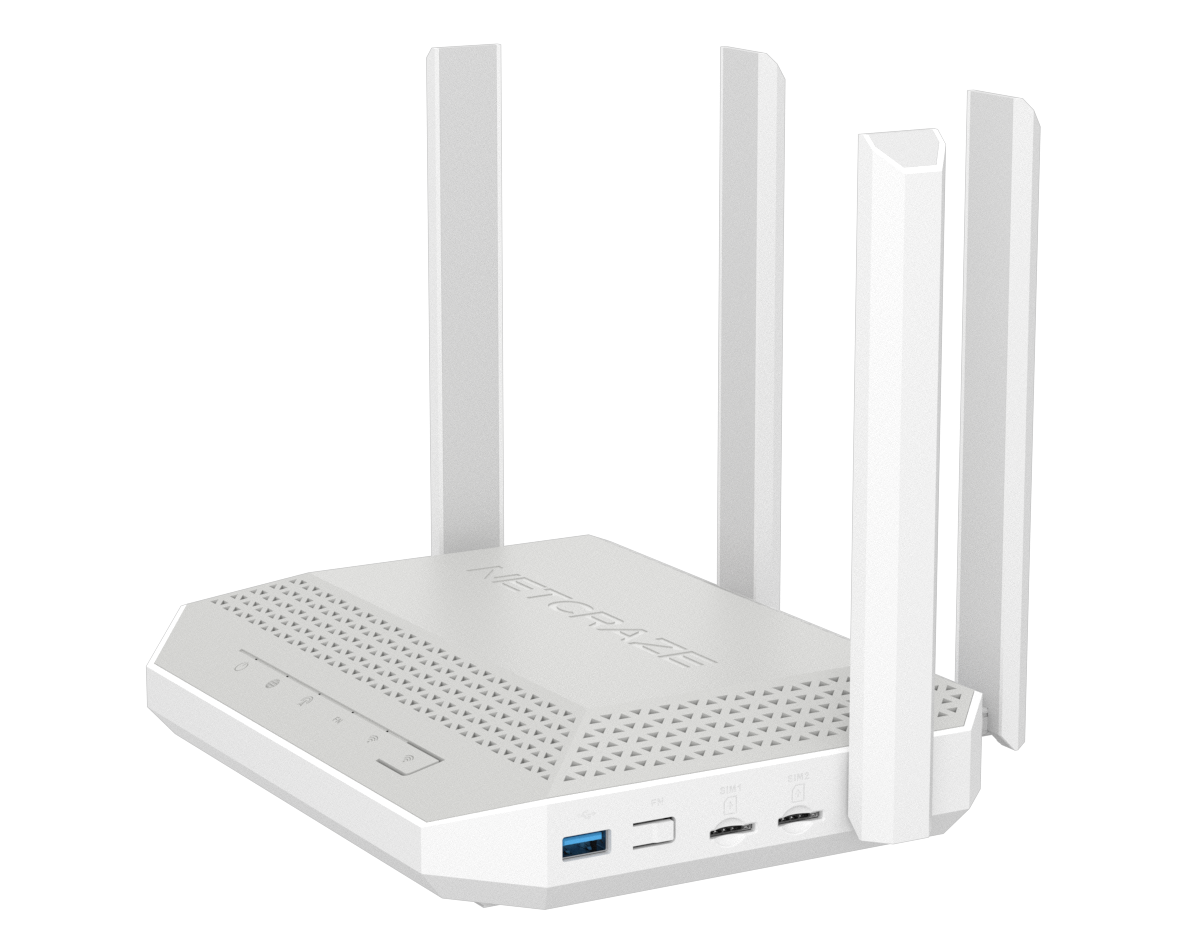 Детальное изображение товара "WI-FI роутер Netcraze Hopper 4G+ (NC-2312)" из каталога оборудования Антенна76