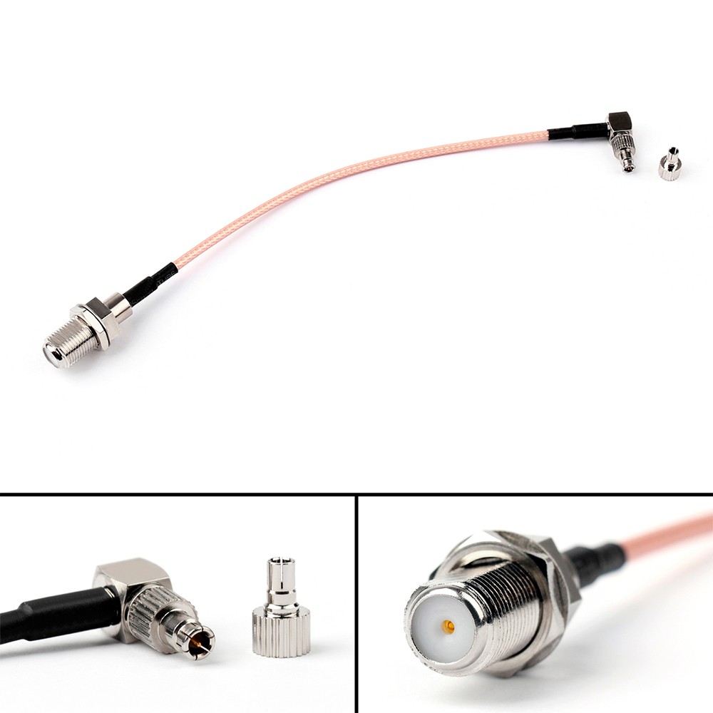 Детальное изображение товара "Пигтейл F-female - CRC-9/TS-9" из каталога оборудования Антенна76