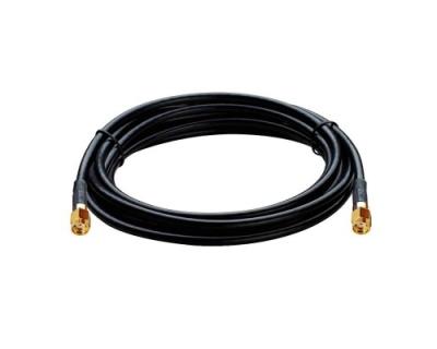 Сборка RP-SMA-male - RP-SMA-male, 5D-FB черный