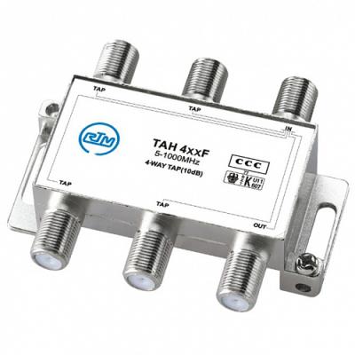 Ответвитель абонентский TAH 416F, 4 отвода на 16 dB,5-1000MHz, F-разъем