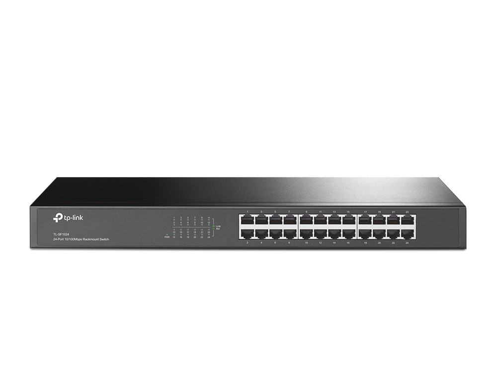 Детальное изображение товара "Коммутатор TP-Link TL-SF1024 24-портовый 10/100 Мбит/с" из каталога оборудования Антенна76