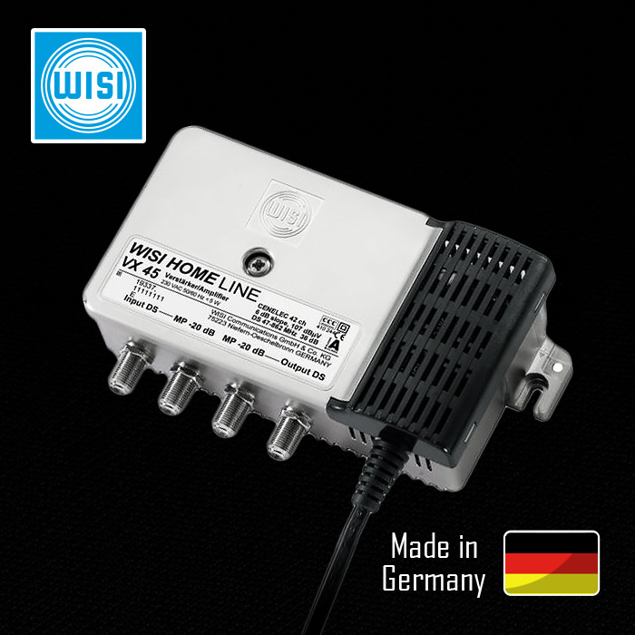 Детальное изображение товара "Усилитель домовой WISI VX 45 E" из каталога оборудования Антенна76