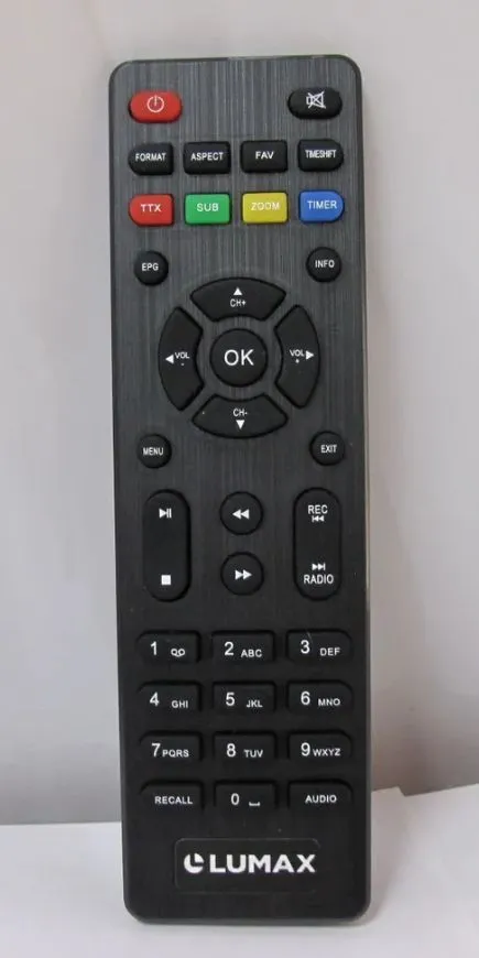 Детальное изображение товара "Цифровая ТВ приставка DV1123HD Lumax" из каталога оборудования Антенна76