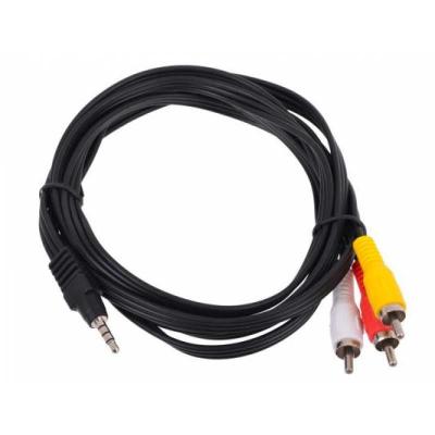 Шнур соединительный 3,5мм TRRS – 3RCA, 1.5м