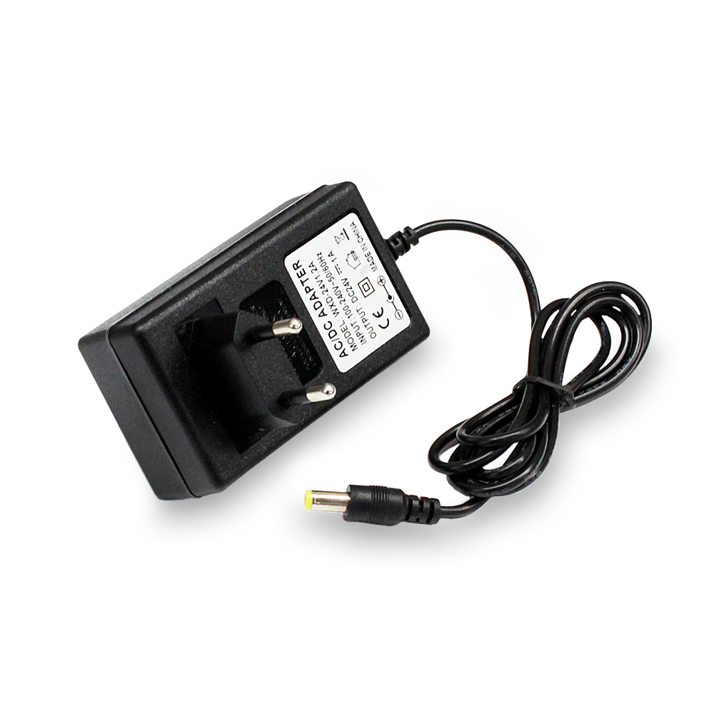 Детальное изображение товара "Блок питания Kroks 24В 1А, штекер 2,1х5,5 мм" из каталога оборудования Антенна76