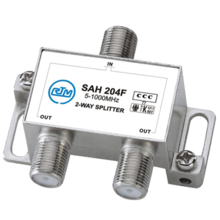 Сплиттер RTM SAH204F, 2 выхода, 5-1000 Мгц, 4 db