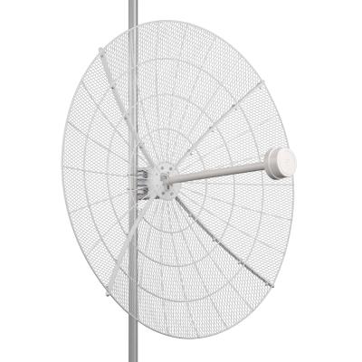 Параболическая MIMO антенна KROKS KNA27-1700/4200P 27 дБи, 4G/5G, сборная