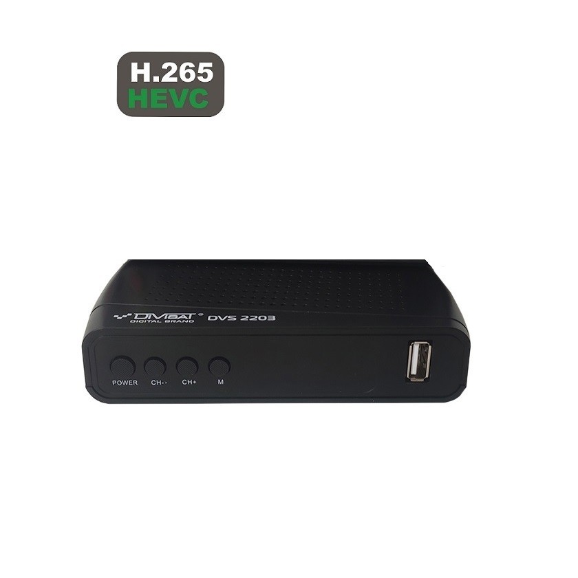 Детальное изображение товара "ТВ приставка DVB-T2/T/C Divisat DVS 2203" из каталога оборудования Антенна76