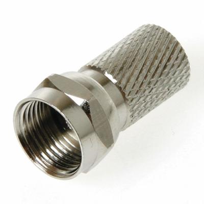 Разъем F-male на RG-6 (накручивающийся)