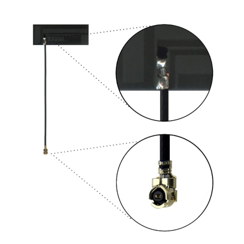Детальное изображение товара "Антенна VERTELL VT-ANT-S3-MHF4" из каталога оборудования Антенна76