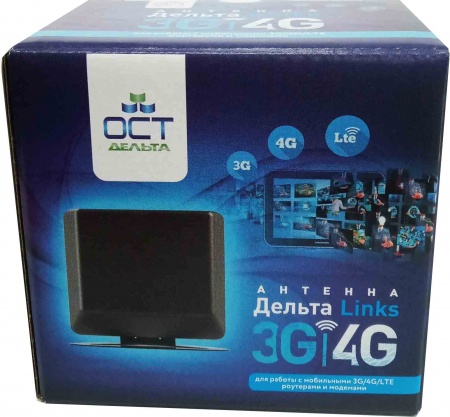 Детальное изображение товара "Антенна Дельта Links 3G/4G CRC9/TS9" из каталога оборудования Антенна76