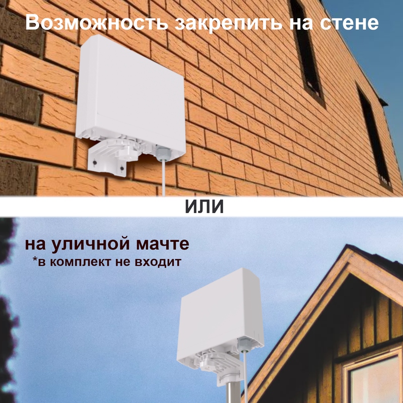 Детальное изображение товара "Комплект усиления интернета Vertell VT-COMBO-9" из каталога оборудования Антенна76
