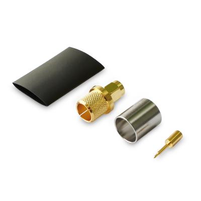 Разъем SMA-male на 8D-FB (под обжим)