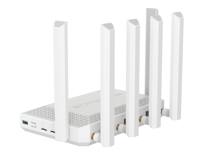 Детальное изображение товара "WI-FI роутер Netcraze Hero 5G (NC-4110)" из каталога оборудования Антенна76