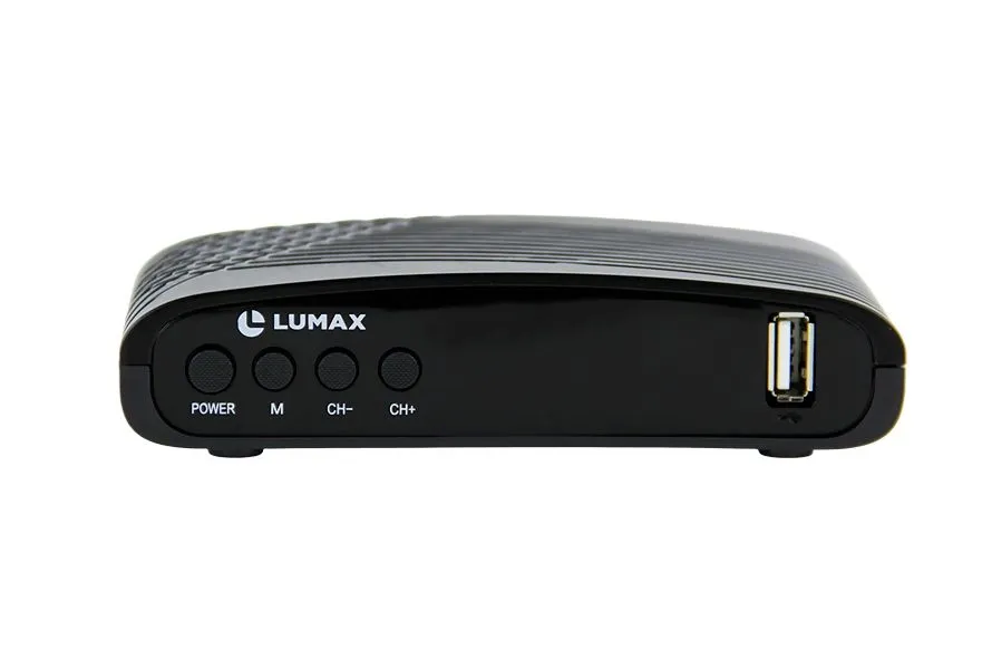 Детальное изображение товара "Цифровая ТВ приставка DV2124HD Lumax" из каталога оборудования Антенна76