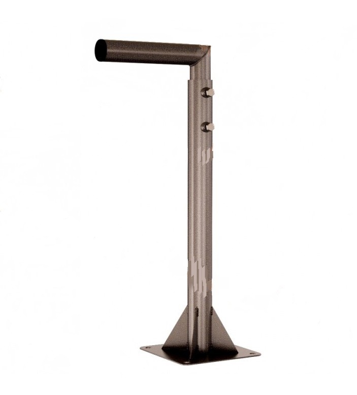 Детальное изображение товара "Кронштейн ТВ-мачта для спутниковых антенн диаметром 0,9м регулируемый 50/90" из каталога оборудования Антенна76