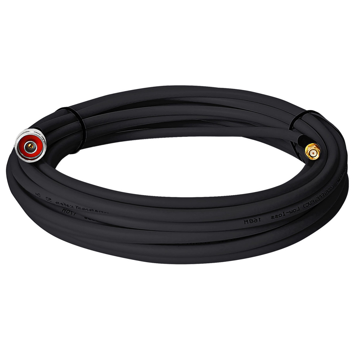 Детальное изображение товара "Сборка N-male - SMA-male, 5D-FB Vegatel черный" из каталога оборудования Антенна76