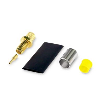 Разъем SMA-female на 5D-FB (под обжим)