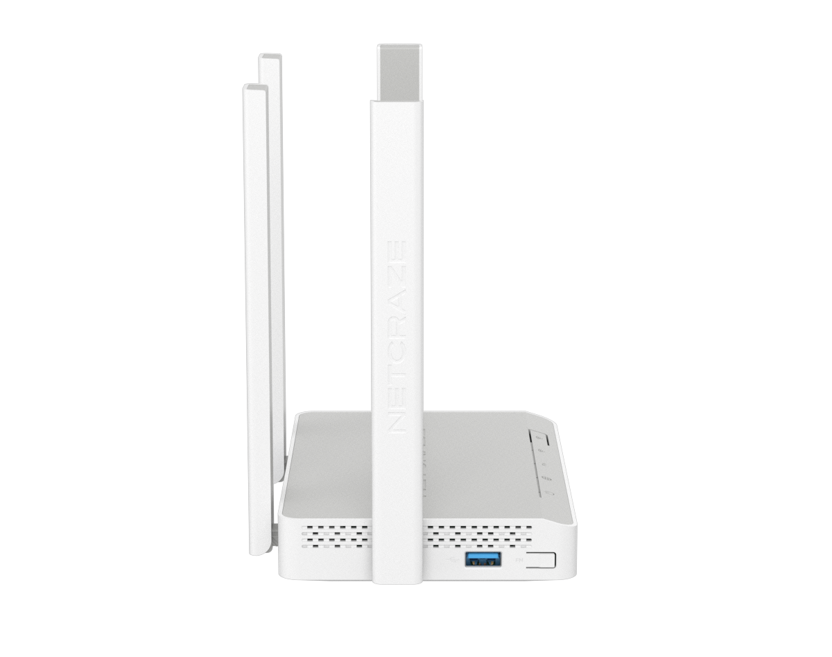 Детальное изображение товара "WI-FI роутер Netcraze Viva (NC-1913)" из каталога оборудования Антенна76