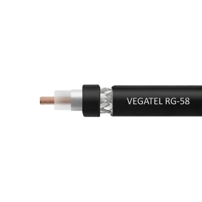 Кабель VEGATEL RG-58 A/U CU (PE, ГОСТ) Кабель VEGATEL RG-58 A/U CU (PE, ГОСТ)
