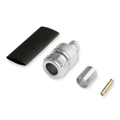 Разъем N-female на 5D-FB (под обжим)