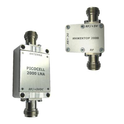 Малошумящий антенный 3G усилитель Picocell 2000 LNA с инжектором (арт. 2601)