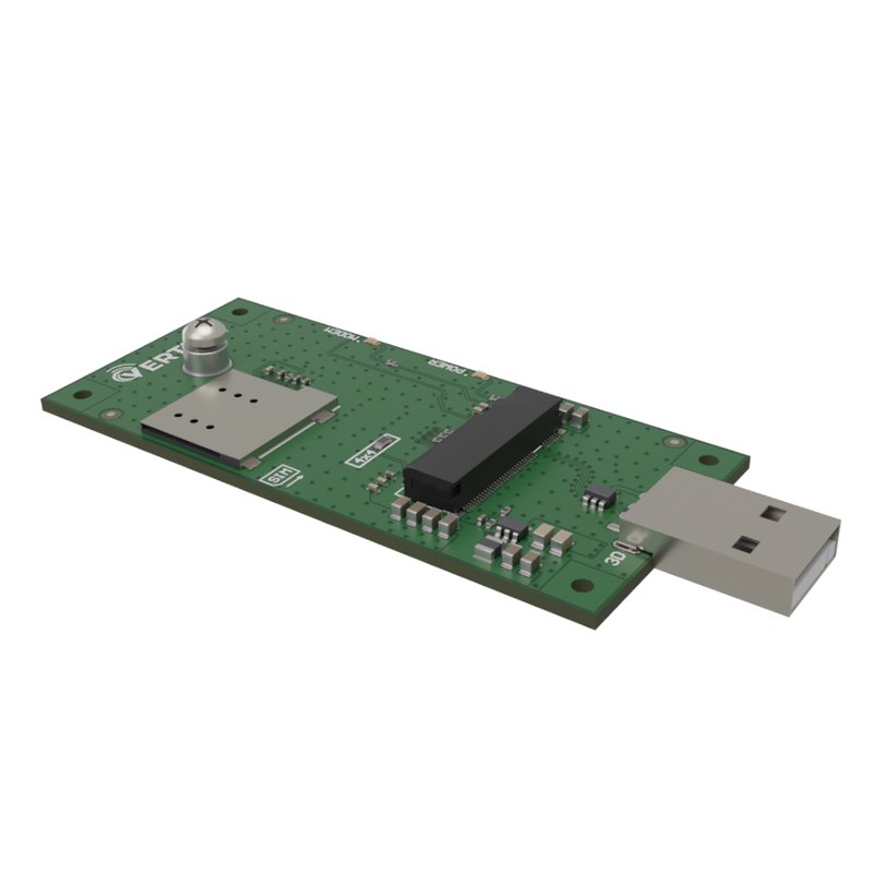 Детальное изображение товара "Адаптер USB VERTELL VT-USB2-M.2 для М.2 модемов" из каталога оборудования Антенна76