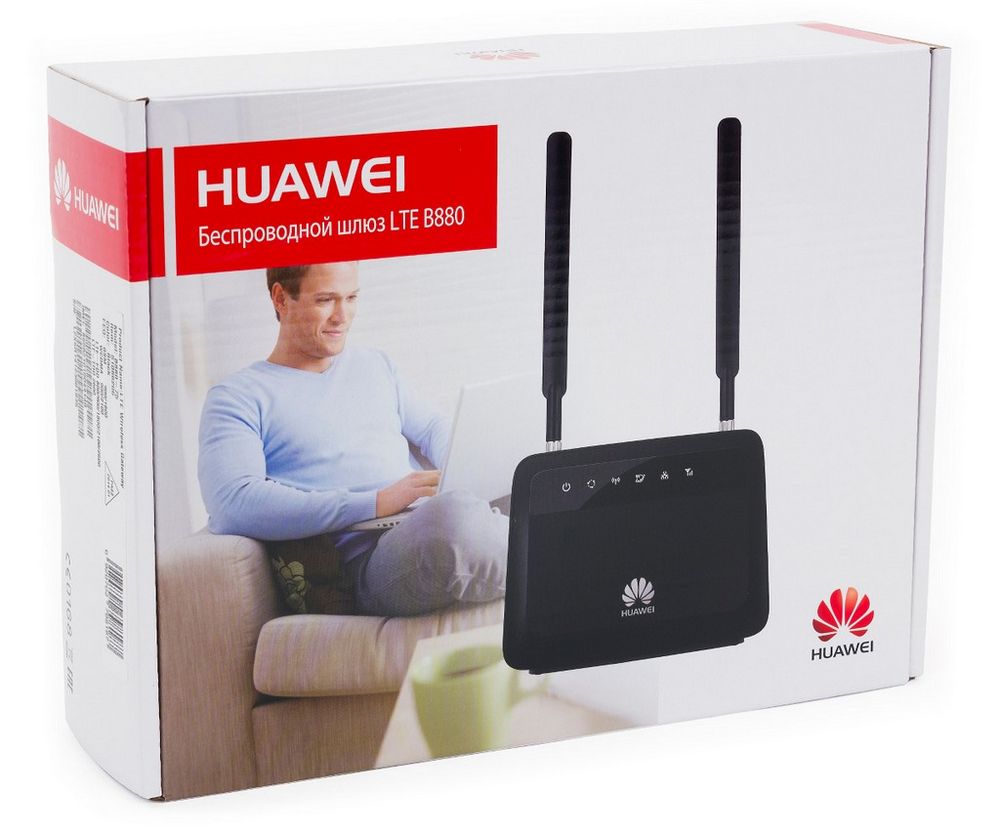 Детальное изображение товара "3G/4G роутер Huawei B880" из каталога оборудования Антенна76