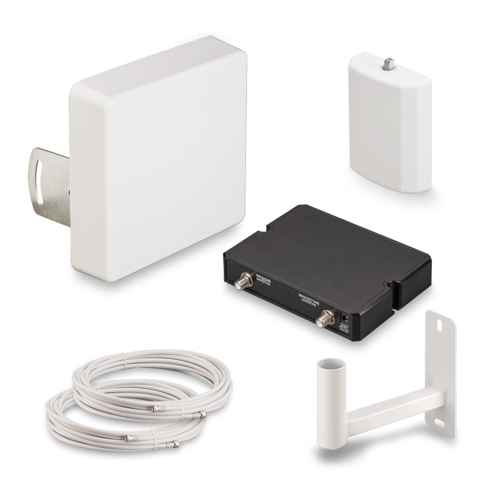 Детальное изображение товара "Комплект усиления сотовой связи KROKS KRD-1800" из каталога оборудования Антенна76